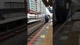 【E353】特急かいじ32号新宿行き国分寺駅通過 2022/12/25 15:45 Limited Express Kaiji