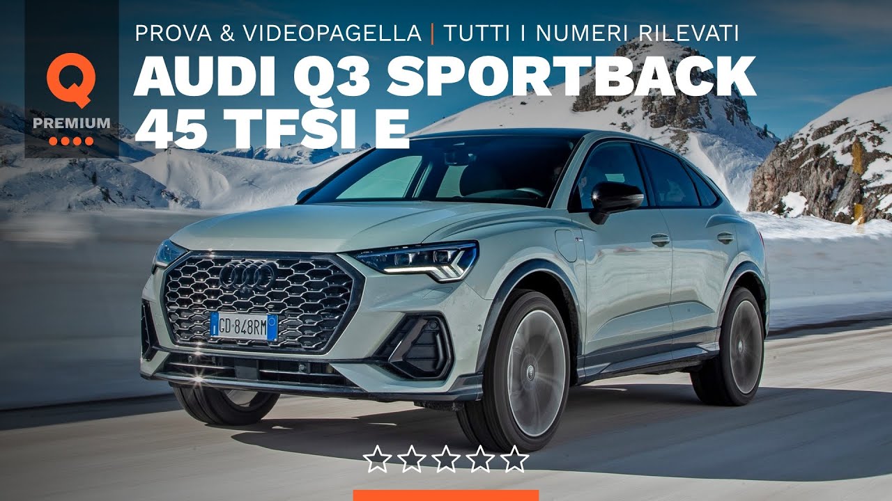 Audi Q3 Sportback (2022) la Pagella e tutti I dati rilevati da