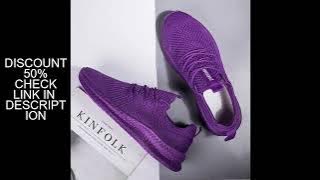 Women Casual Shoes Fashion Breathable Comfortable Walking Mesh Flat Vulcanize Shoe Size 42 Sneakers