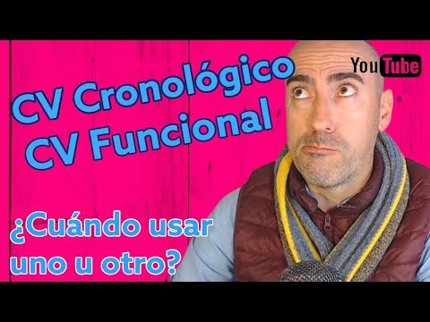 Ejemplo De Currículum Cronológico Y Consejos De Redacción