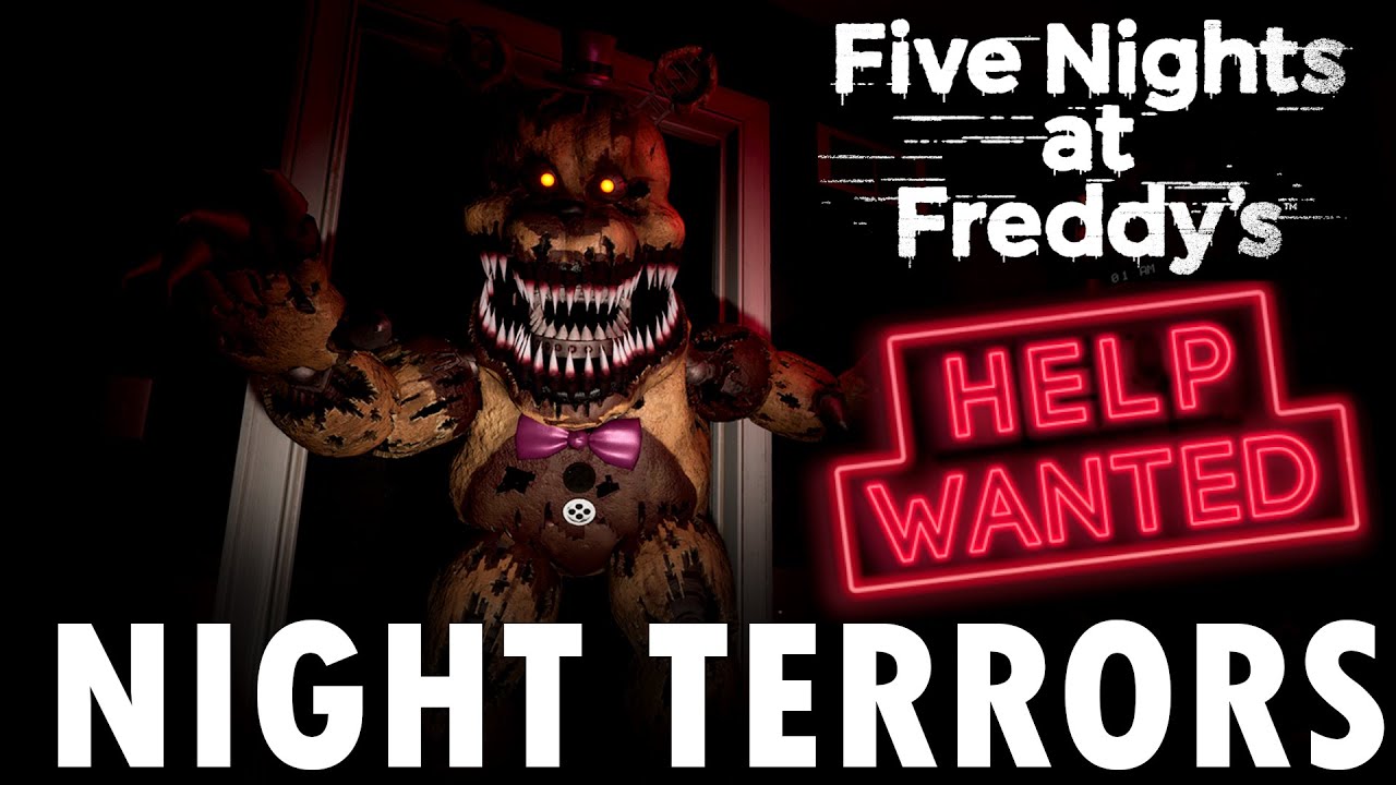FNaF Help Wanted Walkthrough Night Terrors (Flat Mode, No Commentary) YouTube