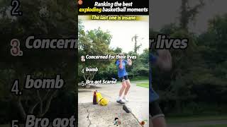 Ranking Best Exploding Basketball Moments!🏀💥