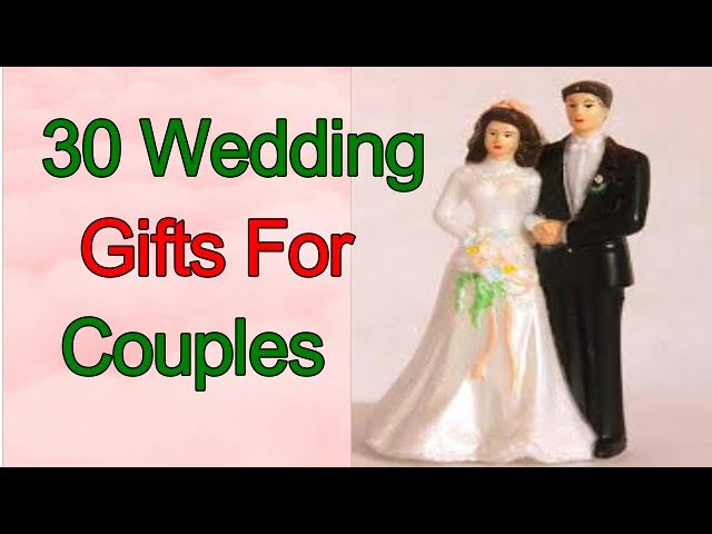 Best Bengali Wedding Gift Ideas For Couples