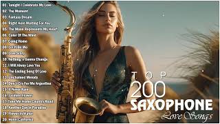 Greatest 200 Romantic Saxophone Love Songs ?Best Relaxing Saxophone Songs Ever  ?Instrumental Music