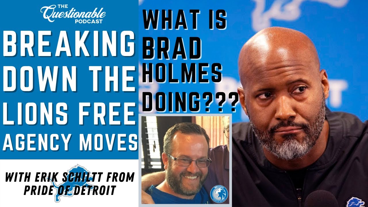 The Lions Salary Cap and Brad Holmes - What's Going on? - YouTube