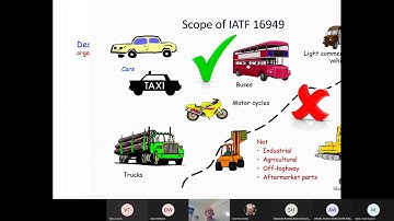 IATF 16949 Webinar presented by Quality Managment & Training Limited