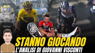 POGACAR E VINGEGAARD superiori a EVENEPOEL - L'analisi di Visconti