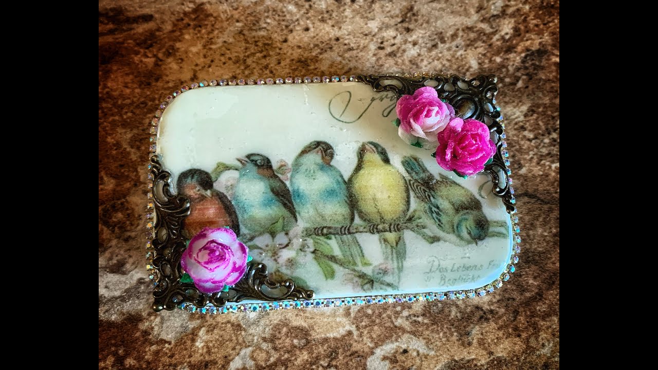 Three Ways to Un-Altoids a Tin: Hammering, Decoupage, and Polymer Clay