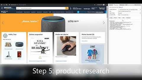 i Vertix End User Experience Monitoring: Amazon webshop