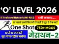 🔥 5 घंटे की महा-मैराथन 🔥O Level M1-R5 MCQ Marathon 2026 | Top 500+ MCQs 🔴 M1-R5.1 One Shot ✅2026