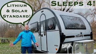 TAB 400 Boondock Edition Small Camper: Sleep 4 in a super light teardrop travel trailer caravan!