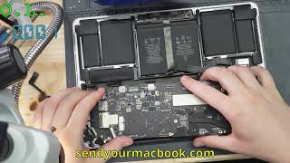 A1502 Macbook Pro logic board repair, 820-4924