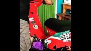 F1ZR Caltex underbone