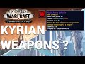 Kyrian weapon vendor location  shadowlands  quick guide