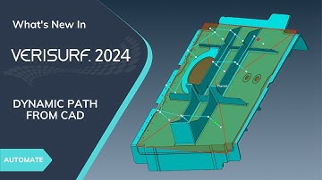 Verisurf 2024 - Feature Highlights | Dynamic Path From CAD