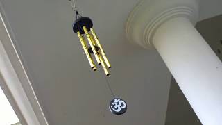 Feng Shui Metal Wind Chime 5 Aluminium Pipes