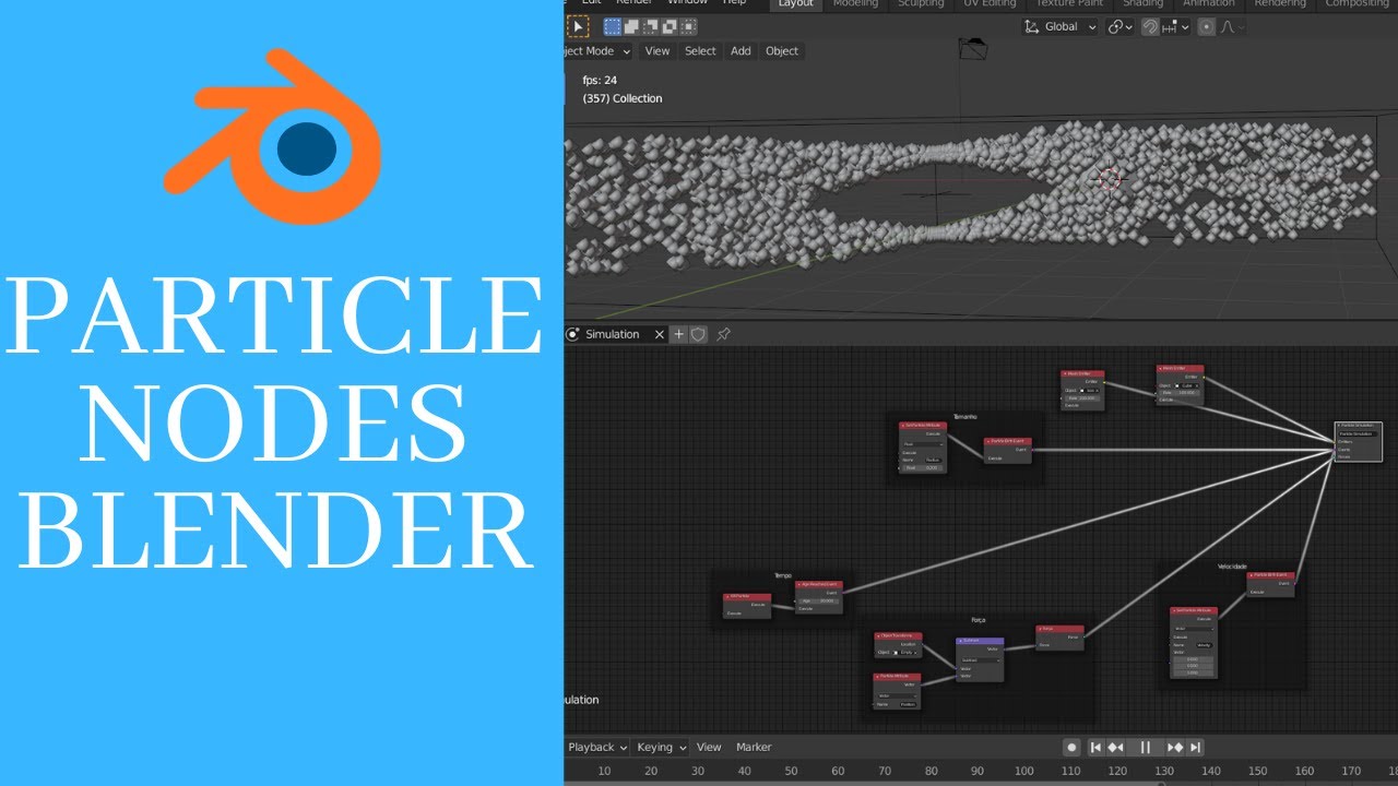 Particle Nodes Blender 2.91 - YouTube
