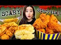 SHE HID HER HUSBAND IN THE FREEZER BEFORE HOSTING A PARTY! (Japanese Spicy Fried Chicken Mukbang)