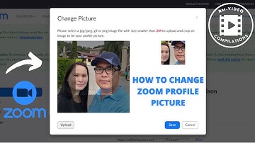 HOW TO CHANGE ZOOM PROFILE PICTURE