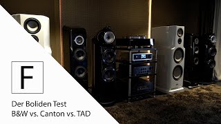 Lautsprecher Boliden - B&W 802D3 vs Canton Reference 1K vs TAD E1TX an Yamaha M5000&C5000 & NAD M12