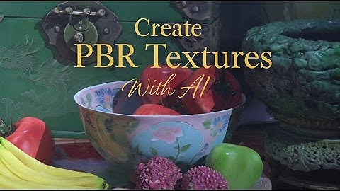 Tired of Slow Texturing? Create PBR Textures with AI (Full Workflow)