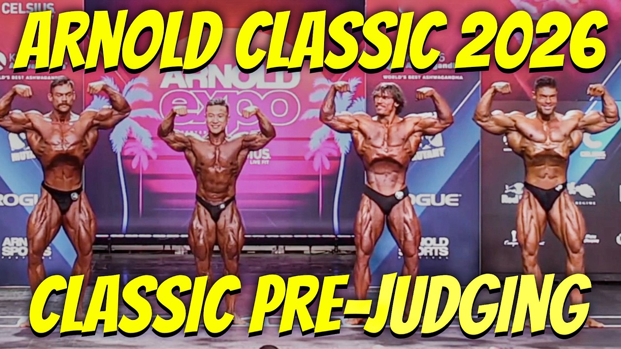Arnold Classic 2026 Classic Physique Pre-Judging