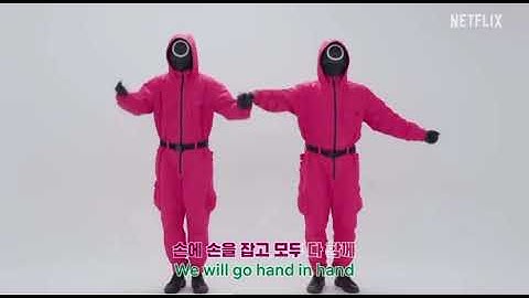 Squid game mingle dance😁 | season 2 | mingle | squid game | credits: Netflix k content
