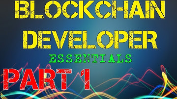 ⛓️ Blockchain Developer Essentials PART 1: Installation and Webserver | Vlad Wulf