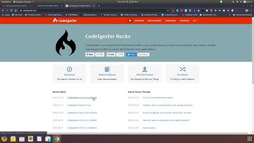 Codeigniter 4 Tutorial 2019 (PHP) - Introduction & Installation