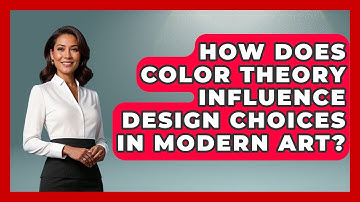 How Does Color Theory Influence Design Choices in Modern Art? | The Virtual Art Desk News