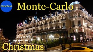 Christmas Monte-Carlo 2O23. Place Du Casino Hotel De Paris