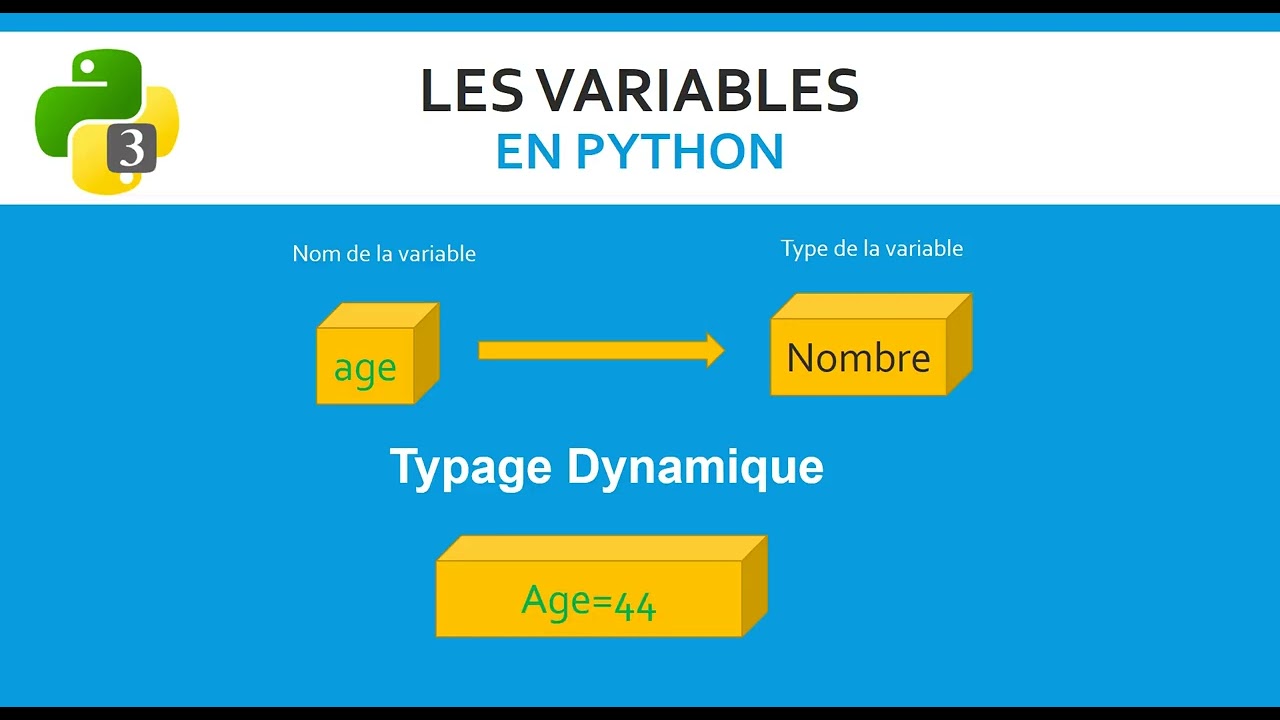 Formation en python vidéo #06: Les variables en python ✅