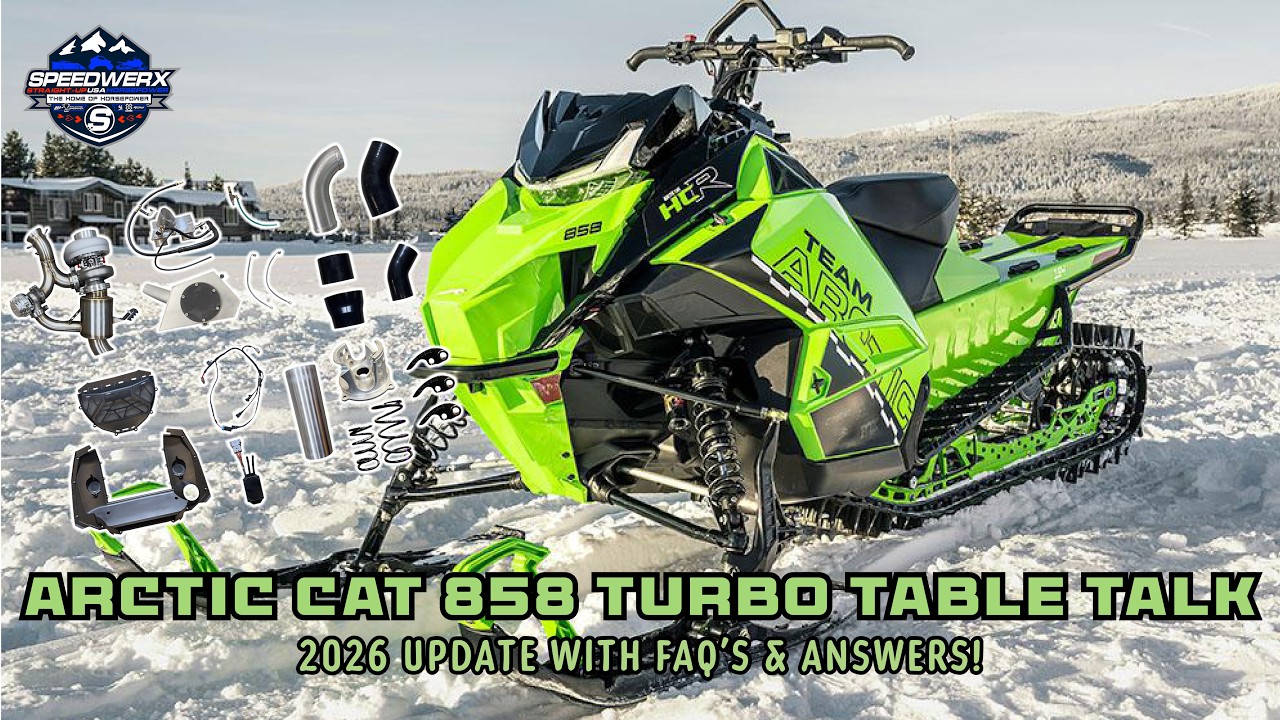 Speedwerx, Inc. | Turbocharger Kit // 2025-2027 Arctic Cat M 858 C