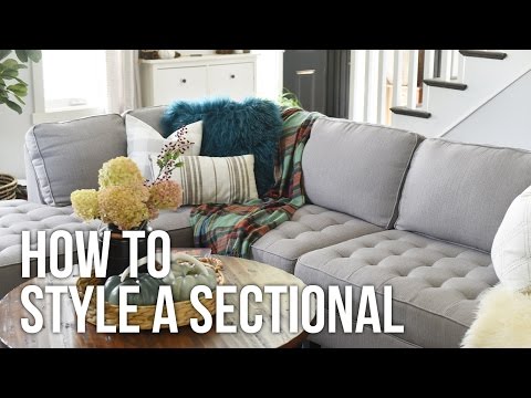 Tip Tuesday: How to Style a Sectional