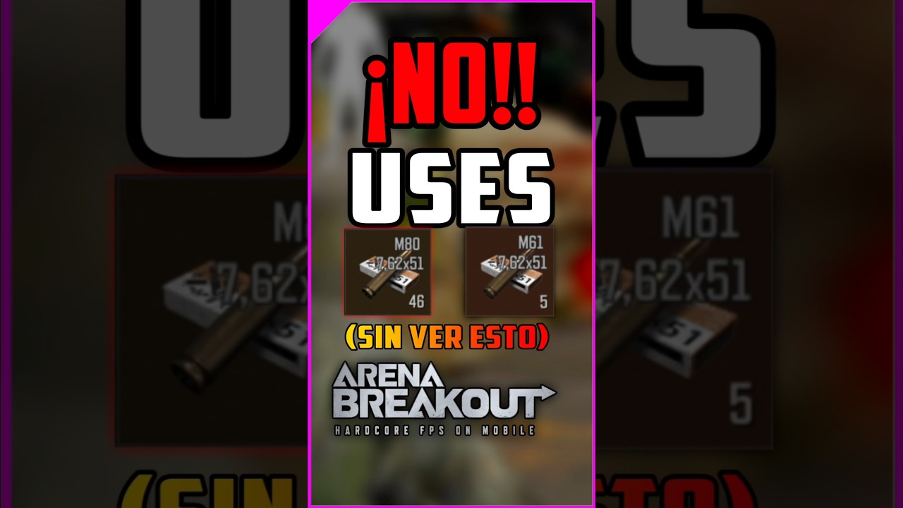 *VE ESTO ANTES de GASTAR en BALAS CARAS*Arena Breakout*