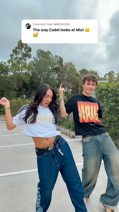 Shake it to the max | Cadel and Mia VIRAL TIKTOK DANCE 🔥 #shorts #trending