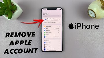 How To Remove Apple ID (Account) From iPhone
