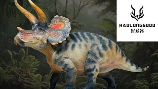 Best Triceratops Ever!! Haolonggood 1:35 Scale Triceratops Review