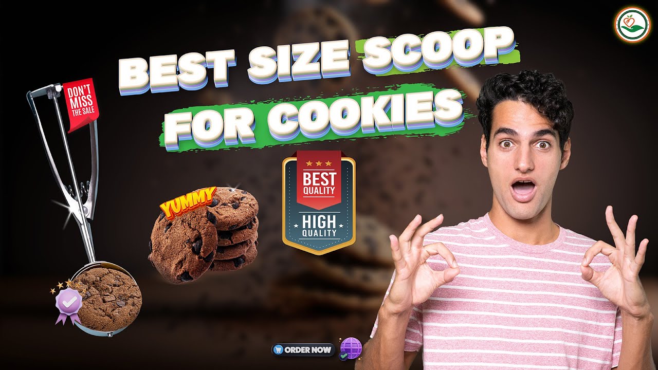 What are the Best 3 Cookie Scoop Sizes and How to Use Them?