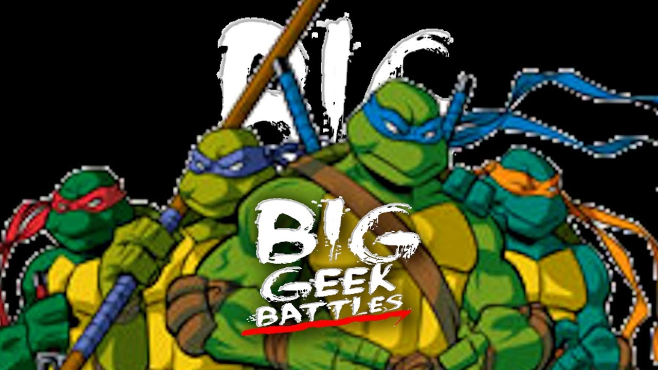 WWE 13 Battle Of The Teenage Mutant Ninja Turtles Match! BKBN.net Big Geek Battles!