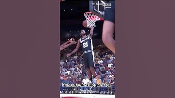 DUNCAN got some AIR GAME. Dunking collection by Big Fundamental. Game 5 still playing!