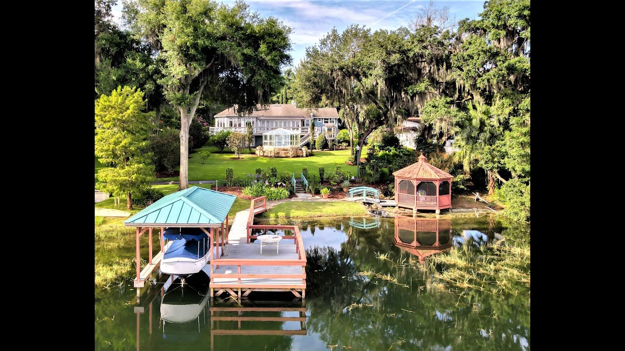 Mount Dora Whimsical Lakefront Cottage 1401 Heim Road YouTube