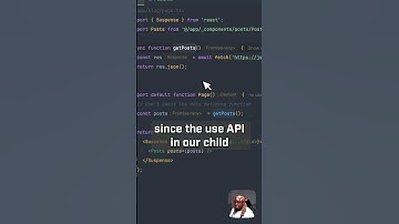 Use THIS NEW React 19 API To STREAM Data | Next.js 15 #shorts #nextjs