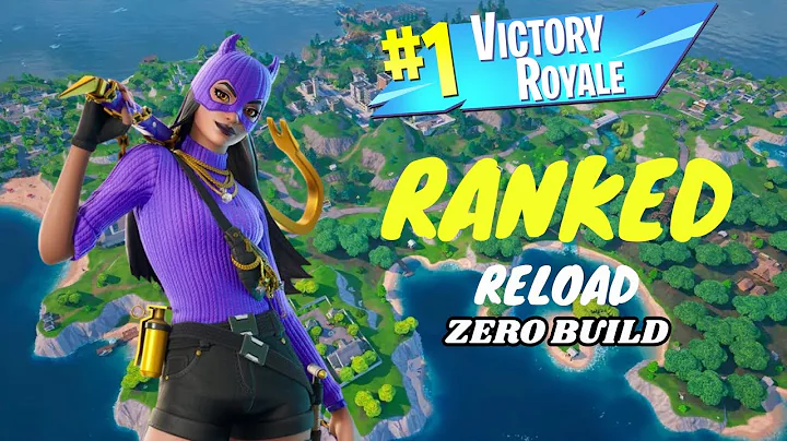Fortnite Solo Zero Build Ranked Reload High Elimination PS5 Gameplay New Chapter 7 Season 1