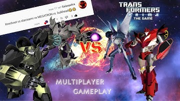Transformers Prime The Game Wii U Multiplayer (Brawl Tournament) Part 259