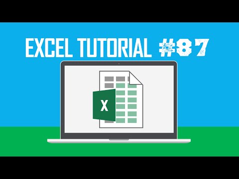 Excel Tutorial #87:  Canceling Current Selection in an Excel Worksheet (Esc)