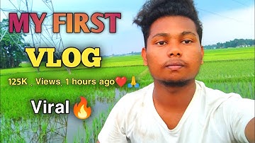My first vlog viral 🔥😱  100K views  🙏  Thanks❤