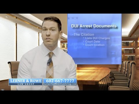 Lerner And Rowe Law Group DUI Arrest