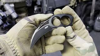 Silent Enforcer Karambit Knuckle Knife