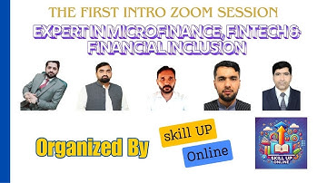 Intro Zoom Session | Expert in Microfinance, Financial FinTech & Financial Inclusion | March 8, 2025